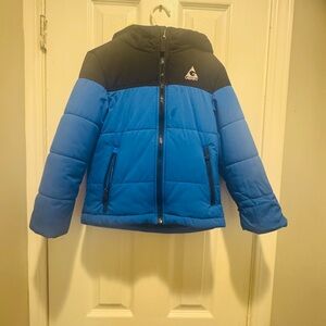 Gerry Weber Kids' Blue and Black Puffer Jacket